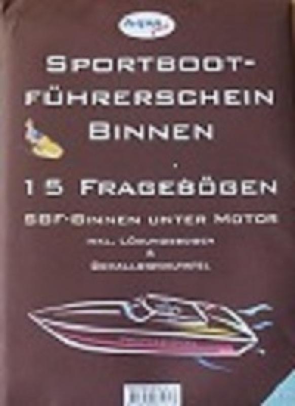 Buch: 15 Fragebögen Sportbootführerschein Binnen (Motor)