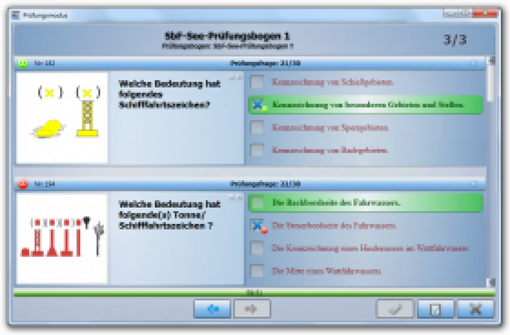 Lernsoftware: Sportbootführerschein See